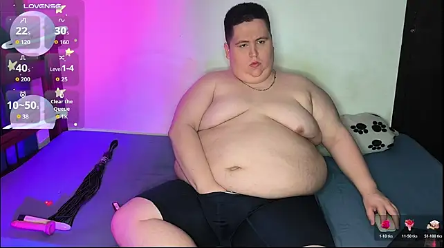 Show webcam de Gorditohot