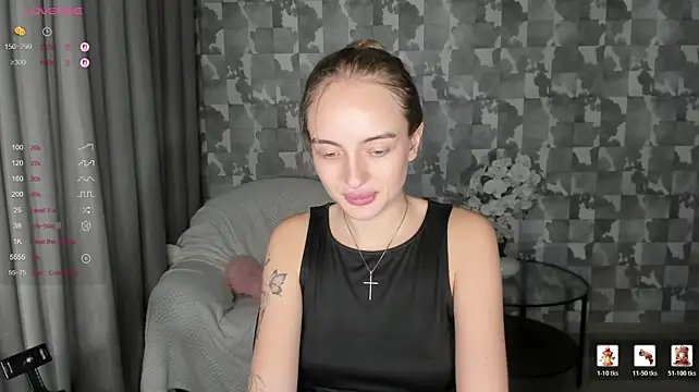 A_delina Шоу с уебкамера