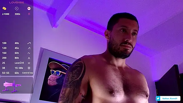 Show modela Nathan_rivers na web-kameri