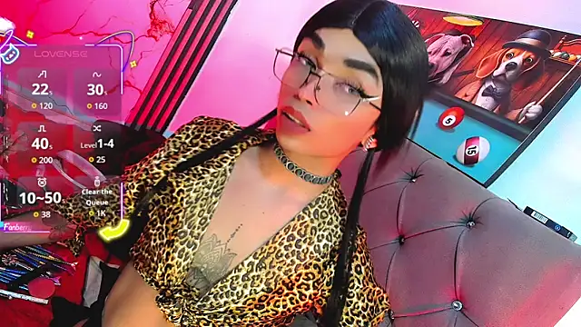 Show modela Gisele_fox na web-kameri