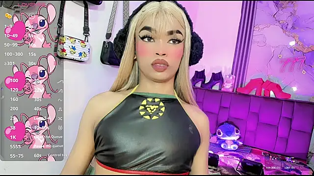 Show de Gisele_fox na webcam