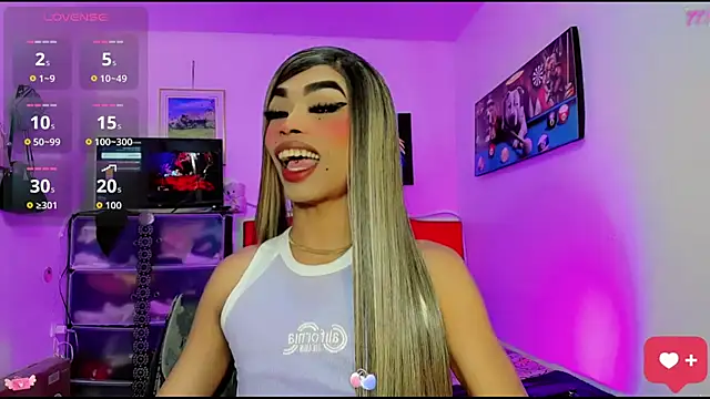 Webkamerová show Gisele_fox