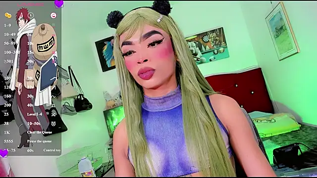 Show de Gisele_fox na webcam
