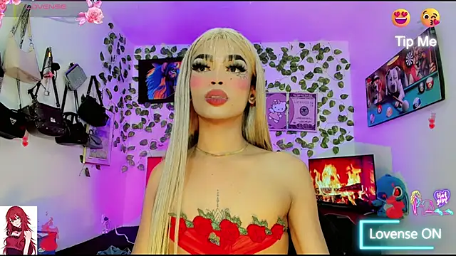 Show de Gisele_fox na webcam