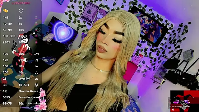 Show de Gisele_fox na webcam