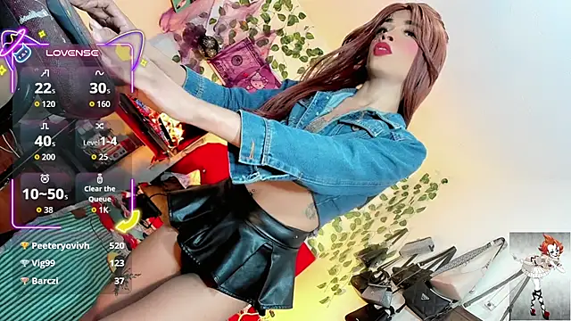 הופעת וובקאם של Gisele_fox