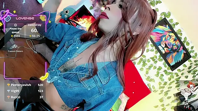 Webkamerová show Gisele_fox
