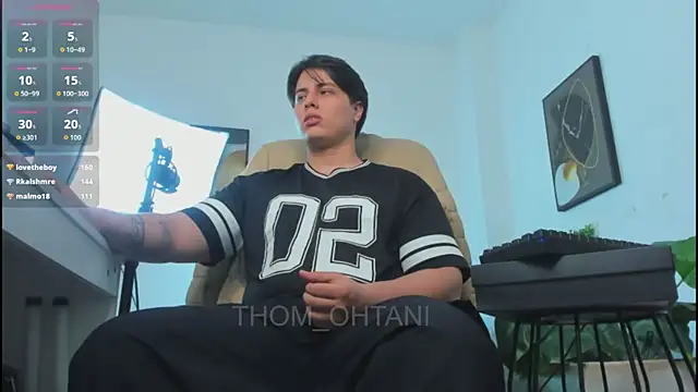 Thom_Ohtani: вебкам-шоу