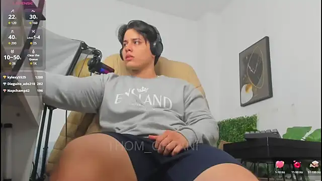 Thom_Ohtani Шоу с уебкамера
