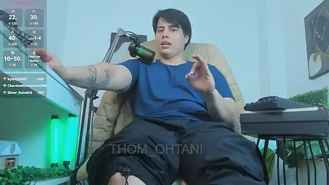 Thom_Ohtani Adlı Modelin Web Kamerası Şovu