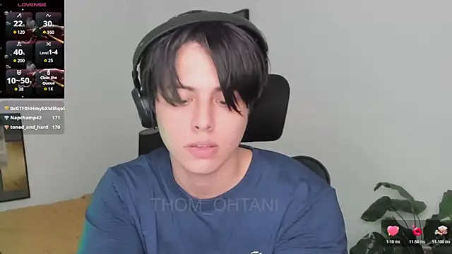 Thom_Ohtani: вебкам-шоу