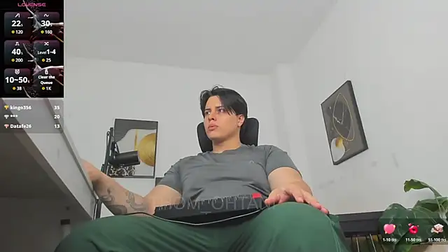 Show de Thom_Ohtani na webcam