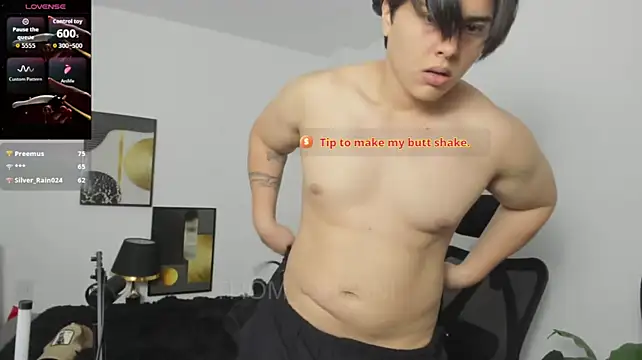 Show de Thom_Ohtani na webcam