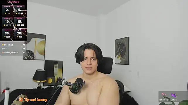 Show de Thom_Ohtani na webcam