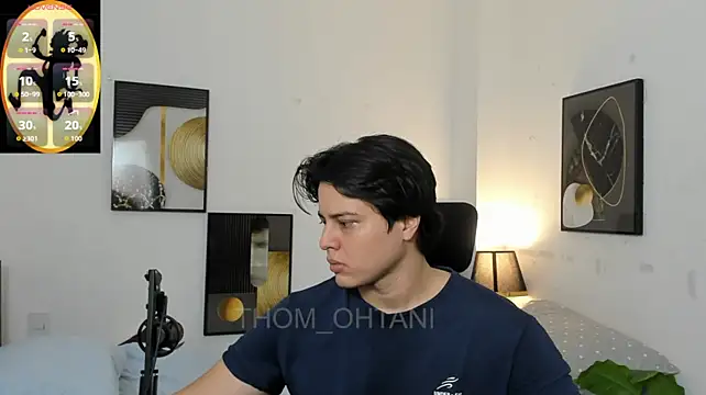 Show de Thom_Ohtani na webcam