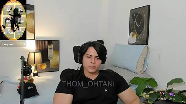 Show de Thom_Ohtani na webcam