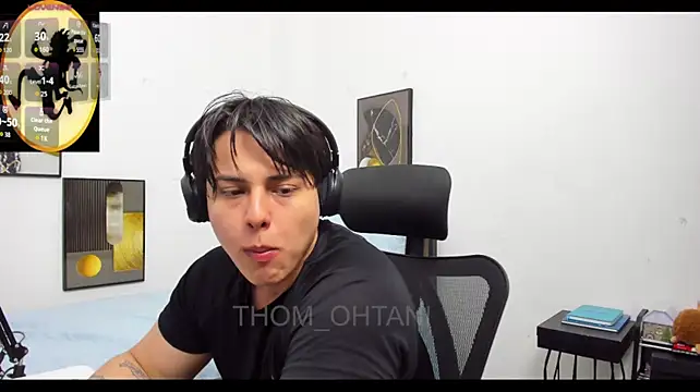 Show de Thom_Ohtani na webcam