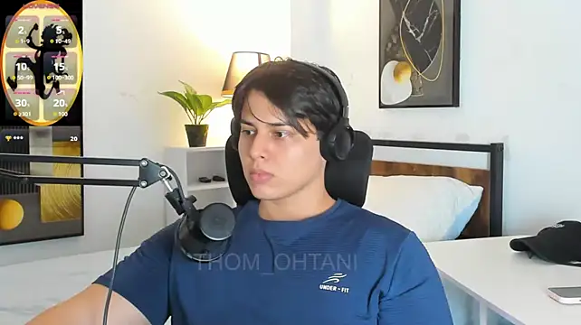 Show de Thom_Ohtani na webcam