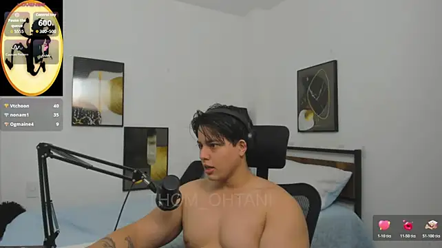 Show modela Thom_Ohtani na web-kameri
