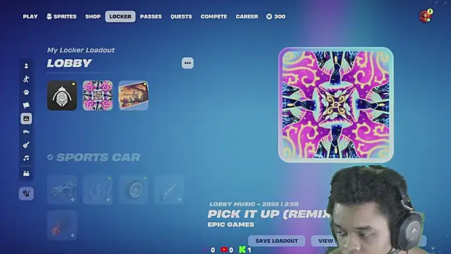הופעת וובקאם של lovemirgaming