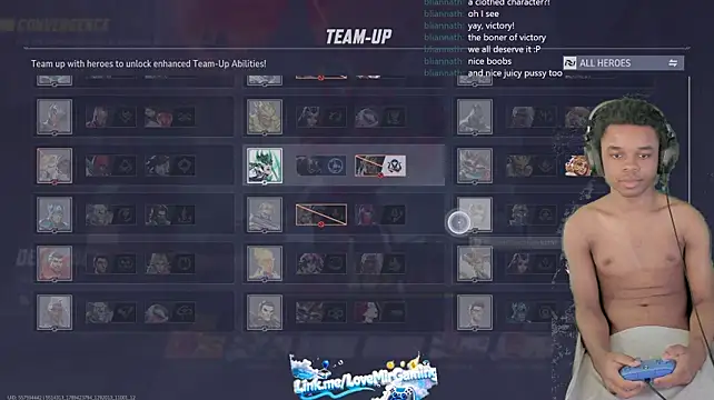 Show webcam de lovemirgaming