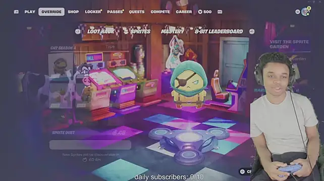 Webkamerová show lovemirgaming
