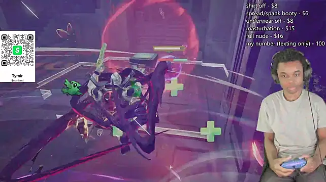הופעת וובקאם של lovemirgaming