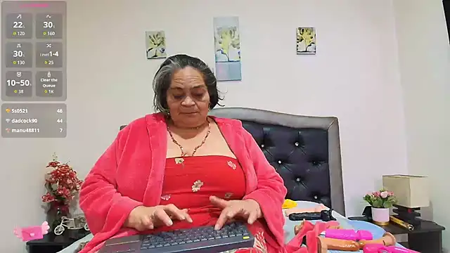 QueenMatturex Adlı Modelin Web Kamerası Şovu