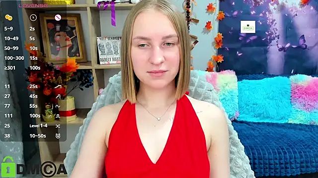 BeautyBlondy Adlı Modelin Web Kamerası Şovu