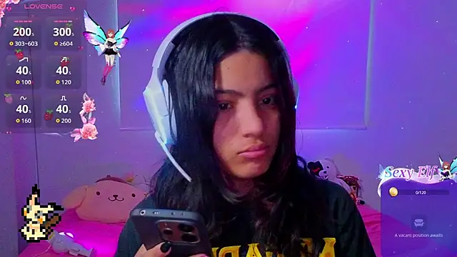 Webkamerová show Lovelyamyy