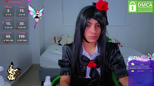 Lovelyamyy webkamerás műsora