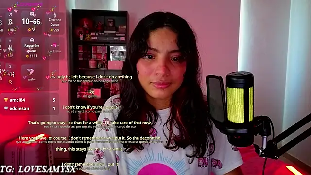 Chat XXX ao vivo de Lovelyamyy