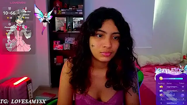 Chat +18 de Lovelyamyy ao vivo