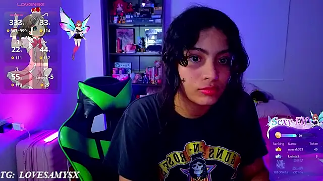 Chat +18 de Lovelyamyy ao vivo