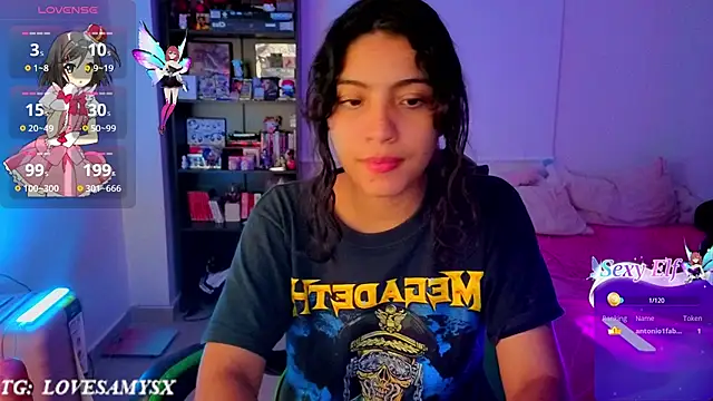 Chat +18 de Lovelyamyy ao vivo