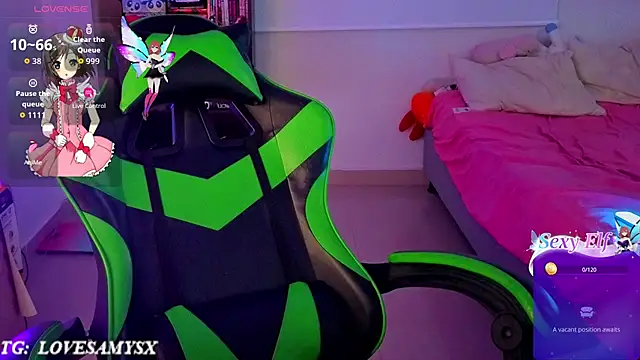 Chat +18 de Lovelyamyy ao vivo