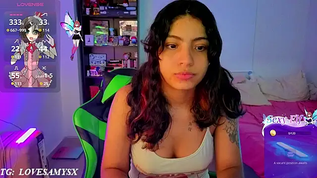 Chat XXX ao vivo de Lovelyamyy