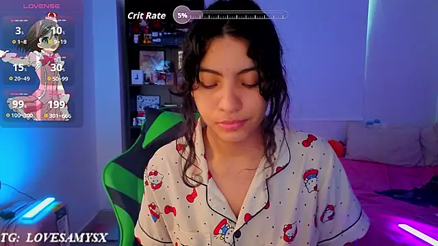 XXX chat uživo modela Lovelyamyy