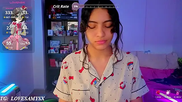 Chat +18 de Lovelyamyy ao vivo