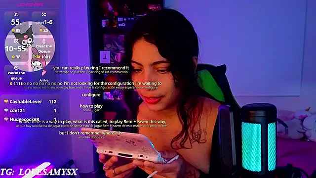 Chat XXX en directo de Lovelyamyy