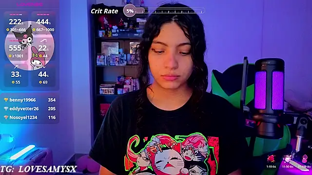 Chatroom XXX en direct de Lovelyamyy