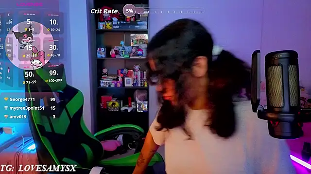 Chat XXX ao vivo de Lovelyamyy
