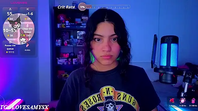 Chat +18 de Lovelyamyy ao vivo