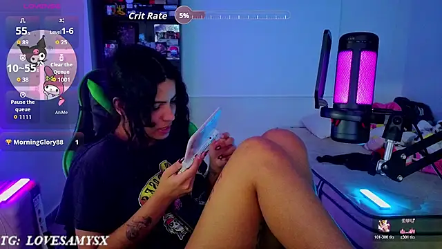 Chat +18 de Lovelyamyy ao vivo