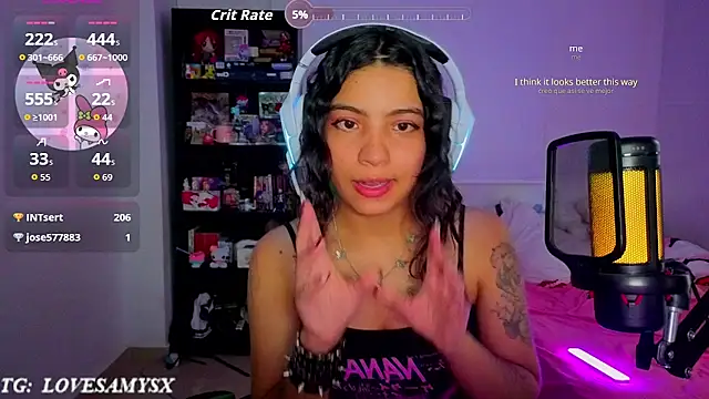 Živý XXX chat Lovelyamyy