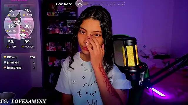 Chat XXX en directo de Lovelyamyy
