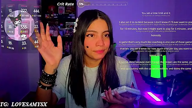 XXX chat uživo modela Lovelyamyy