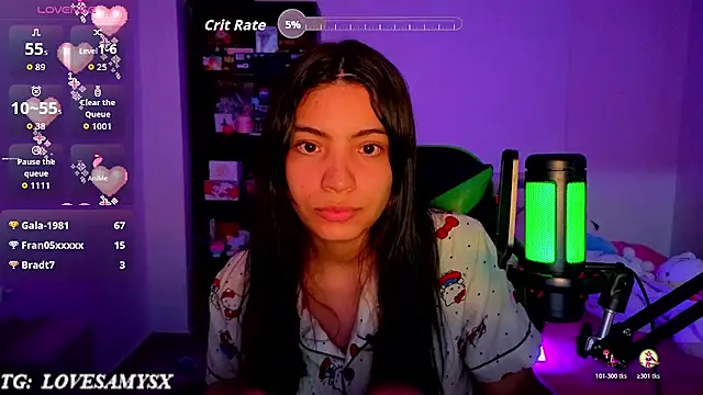 Lovelyamyy Webcam show