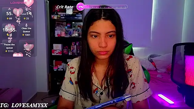 Webkamerová show Lovelyamyy