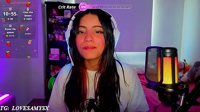 Lovelyamyy webcam show